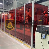 PC板/亞克力板防護(hù)圍欄